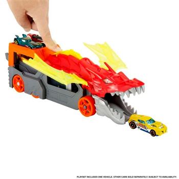 HOT WHEELS - REBOQUE DO DRAGAO INCLUI CARRINHO