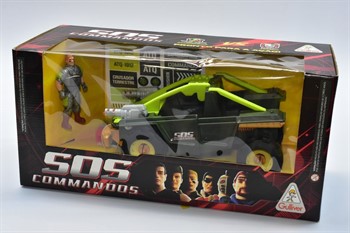 SOS COMMANDOS - COMMANDOS ATAQUE TERRESTRE (INCLUI 1 FIGURA)