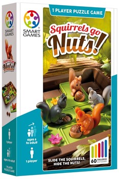SQUIRRELS GO NUTS - QUEBRA CABEÇA DE LÓGICA - SMARTGAMES