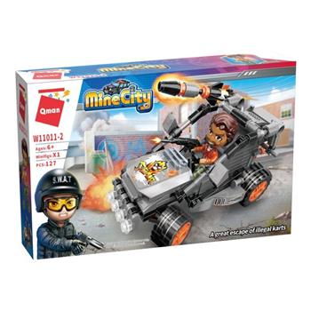 BLOCO DE MONTAR QMAN - MineCity - POLÍCIA - FUGA DE BUGGY