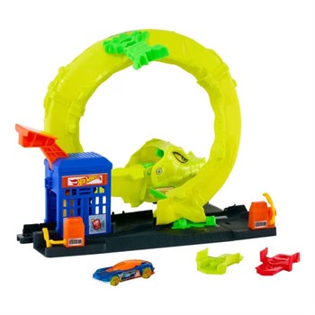 HOT WHEELS - PISTA CITY - ATAQUE DE COBRA LOOP - SNAKE SPIRAL ATTACK