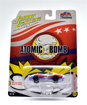JOHNNY LIGHTNING - POP CULTURE - 1969 CHEVROLET CORVETTE "ATOMIC BOMB"