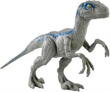 JURASSIC WORLD  - DINOSSAURO VELOCIRAPTOR BLUE - 15cm