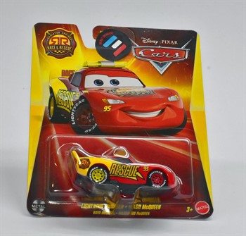 DISNEY PIXAR CARROS - RELÂMPAGO McQUEEN BOMBEIRO SALVAMENTO