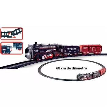TRENZINHO ELETRICO - LOCOMOTIVA À VAPOR