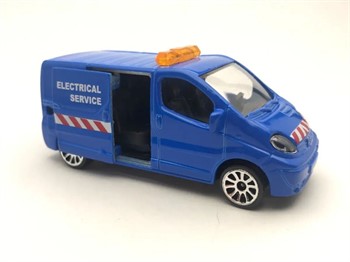 MAJORETTE  - SERIE CITY -  RENAULT TRAFIC - ELECTRICAL SERVICE