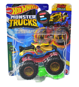 BASH-ZILLA HOT WHEELS MONSTER TRUCK: ESMAGUE TUDO!
