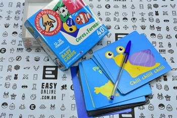 COOPER FUN - PRIMEIROS PASSOS - MONTESSORI BABY CARDS  - CORES E FORMAS  -  12 A 36 MESES