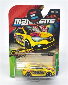 MAJORETTE  - GRAFFITI  - RENAULT MEGANE R.S   - 1/64