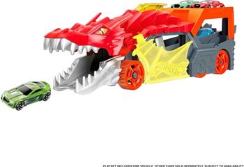 HOT WHEELS - REBOQUE DO DRAGAO INCLUI CARRINHO