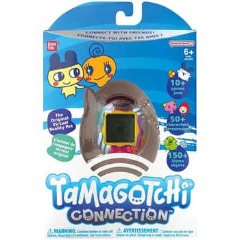 BANDAI - TAMAGOTCHI CONNECTION ORIGINAL - BICHINHO VIRTUAL - RETRO TRANSPARENT