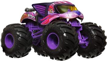HOT WHEELS MONSTER TRUCKS - OVERSIZED - SCRATCH ATACK  - 1/24