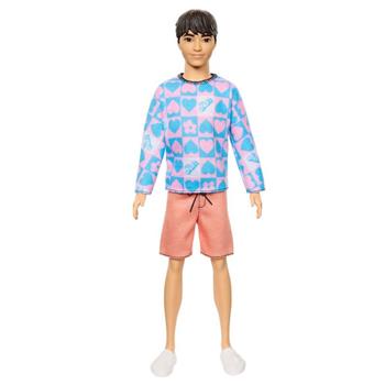 BARBIE FASHIONISTA - KEN - FASHIONISTA CAMISA DE CORAÇÕES -  #219