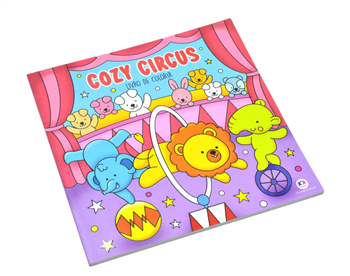 LIVRO DE COLORIR - COZY CIRCUS - COMFY & COZY