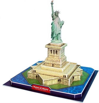 CUBIC FUN - ESTATUA DA LIBERDADE - 39 PEÇAS