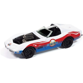 JOHNNY LIGHTNING - POP CULTURE - 1969 CHEVROLET CORVETTE "ATOMIC BOMB"