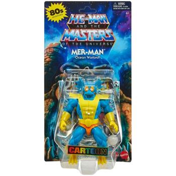 FIGURA 14 cm -  MASTERS OF UNIVERSE - MOTU - MER-MAN - CARTOON COLLECTION