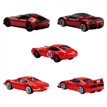 HOT WHEELS - 5-PACK - FERRARI
