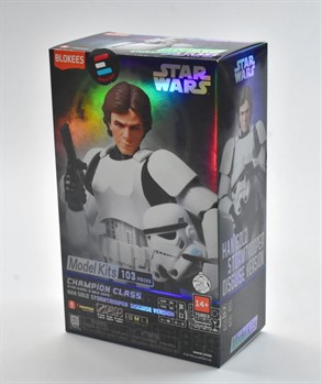 BLOKEES - CHAMPION CLASS - HAN SOLO STORMTROOPER  -  STAR WARS EP. IV: A NEW HOPE - 90 PEÇAS