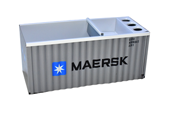 ORGANIZADOR DE MESA CONTEINER EM METAL - MAERSK
