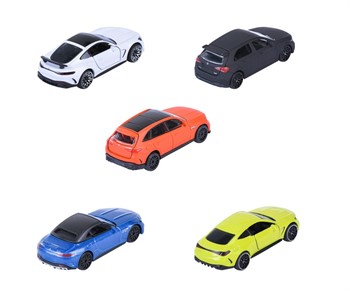 MAJORETTE  - GIFTPACK  - MERCEDES AMG - 5 CARROS - 1/64
