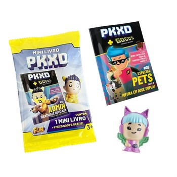 PK XD  GOGOS -  GOGOS E MINI LIVROS - SURPRESA - (1 UNIDADE)