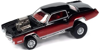 JOHNNY LIGHTNING  - STREET FREAKS - 1967 CADILLAC ELDORADO ZINGER PRETO/VERMELHO - 1/64