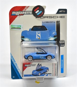 MAJORETTE  - DELUXE CARS -  PORSCHE VISION GRAN TURISMO - AZUL