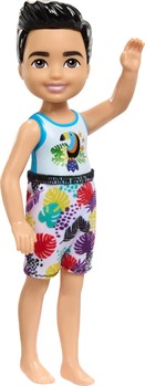 BONECO PARKER AMIGO DA BARBIE CHELSEA TROPICAL