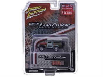 JOHNNY LIGHTNING - MIJO EXCLUSIVE - 1980 TOYOTA LAND CRUISER