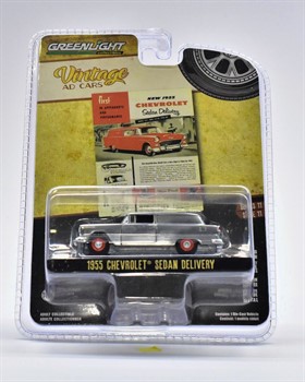 GREENLIGHT - VINTAGE AD CARS - 1955 CHEVROLET SEDAN DELIVERY - RAW DELIVERY