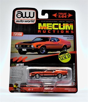 AUTO WORLD - TRUE 1:64 -  1971 MUSTANG BOSS 351