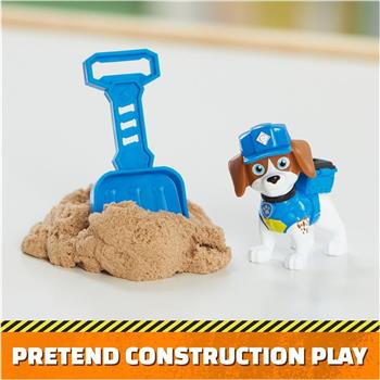 PATRULHA CANINA RUBBLE E CREW -  CHARGER & WHEELER -  INCLUI AREIA CINÉTICA!