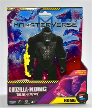 GODZILLA MONSTERVERSE - KONG COM LUVA B.E.A.S.T - 15cm
