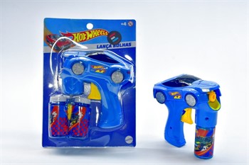 LANCADOR DE BOLHAS DE SABÃO - HOT WHEELS