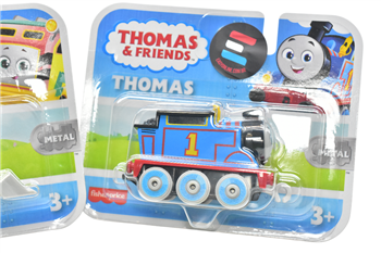 THOMAS E SEUS AMIGOS - KIT COM 2 TRENZINHOS THOMAS & SANDY  - FISHER PRICE