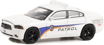 GREENLIGHT -  2014 DODGE CHARGER KENNEDY SPACE CENTER (KSC) SECURITY PATROL  - HOBBY EXCLUSIVE  - 1/64