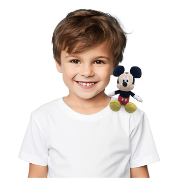 PELUCIA DE OMBRO GRUDINHO - MICKEY - ORIGINAL DISNEY - 10cm