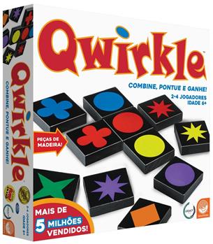 JOGO DE ESTRATÉGIA - QWIRKLE  - MINDWARE