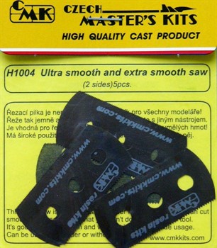 SERRA ULTRA FINA + EXTRA FINA - (ULTRA SMOOTH AND EXTRA SMOOTH SAW) - 5 PEÇAS CMK