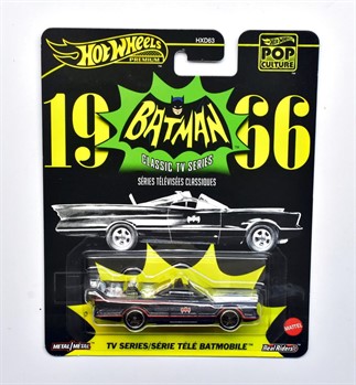 HOT WHEELS - CULTURE POP - 2025 - BATMÓVEL - SERIE CLASSICA BATMAN - 1966