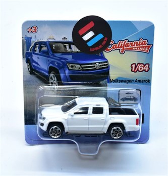 CALIFORNIA MINIS - VOLKSWAGEN AMAROK  - BRANCA - 1/64