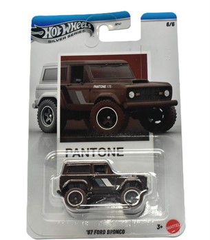 HOT WHEELS - SILVER SERIES - 2026  -  PANTONE  175 - 67 FORD BRONCO - 6/6