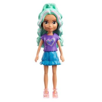 BONECA POLLY POCKET IMPULSE - AMIGA POLLY CABELO TURQUESA - HKV81