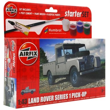 1/43 - LAND ROVER SERIES 1 PICK-UP STARTER SET - AIRFIX - #A55012