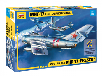 1/72 - SOVIET FIGHTER MIG-17 "FRESCO" - ZVEZDA - #7318