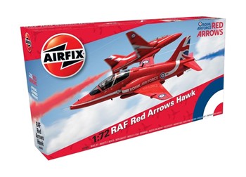 AIRFIX -  RAF - RED ARROWS HAWK - 1/72