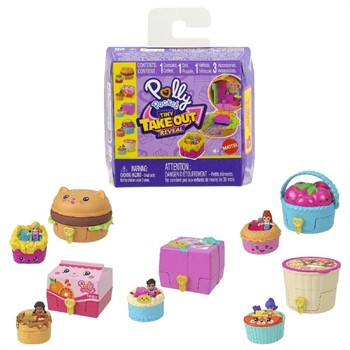 POLLY POCKET -  MICRO TINY TAKEOUT REVEAL - CAIXINHA SURPRESA