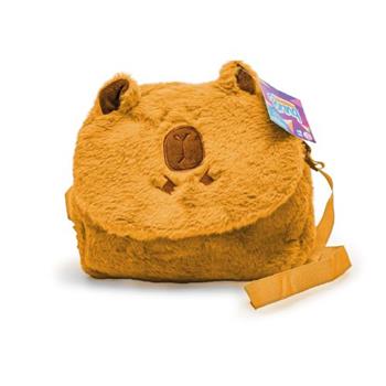 BOLSA LATERAL ESCOLAR - PELUCIA CAPIVARA - CAPYBARA