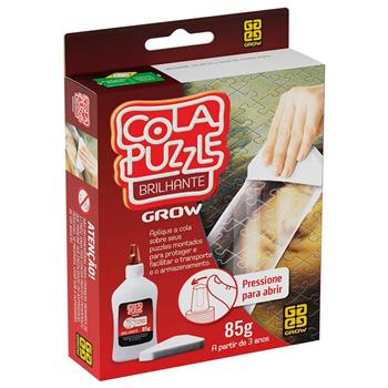 COLA QUEBRA CABEÇA PUZZLE - BRILHANTE - GROW